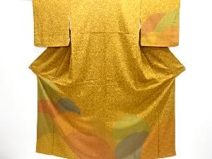 青海波に花古典柄訪問着